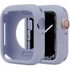 AppleKing ochranné silikónové púzdro pre Apple Watch 38mm / 40mm - fialové - možnosť vrátiť tovar ZADARMO do 30tich dní