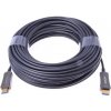PremiumCord optický fiber HDMI + Ethernet 4K @ 60Hz 30m / MM / pozlátené konektory (kphdm2x30)