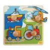 Bigjigs Toys Vkladacie puzzle doprava
