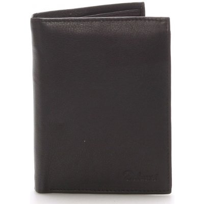 Delami pánska kožená peňaženka 8229 čierna čierna