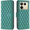 VSETKONAMOBIL 79166 LATTICE Ochranné puzdro pre Infinix Note 40 Pro / 40 Pro+ 5G zelené