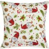 BELLATEX Obliečka VIANOCE 45 × 45 cm 55/124 vianočný škriatok