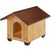 Ferplast DOMUS MEDIUM drevená búda pre psa 70 x 82 x 67 cm
