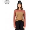 Tričko Mons Royale Wms Yotei Merino LS canyon rose/toffee M 25/26 - Odosielame do 24 hodín