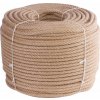 Lano Strend Pro Premium, jutové, prírodné, 12 mm, stáčané, L-220 m