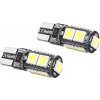 LED ŽIAROVKA CANBUS T10, 9x5050, 12V, farba svetla studená biela.