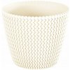 Kvetináč plast béžový Prosperplast 39,1 cm x 39,1 x 33 cm