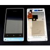 LCD displej + Dotykové sklo + Přední kryt Sony XPERIA MIRO ST23i - originál
