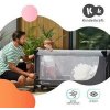 Kinderkraft Cestovná postieľka Leody Grey