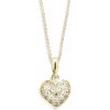 Cutie Jewellery Zlatý prívesok srdiečko Z6307 2409Z