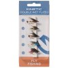 5ks - Mokré Mušky Kinetic Wet Flies Dubble Hook 1