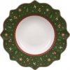 Villeroy & Boch Zelený hlboký tanier 26 cm Toy's Delight