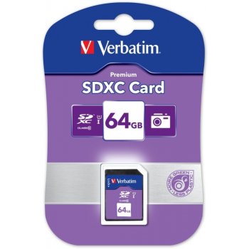 Verbatim SDXC 64GB UHS-I U1 44024