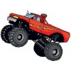 Monster Truck - nalepovacie tetovanie