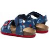Geox detské sandále z ekologickej kože, modré veľkosť 21