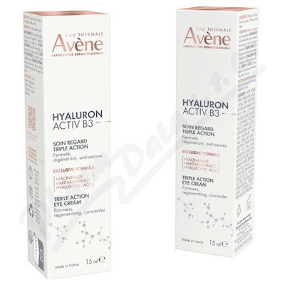 AVENE Hyaluron Activ B3 Oční krém 15ml