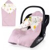 Lionelo Travel Swaddle Blanket Pink Flower