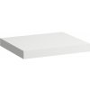 Laufen Lani Umývadlová doska 60 cm, bez výrezu, vrátane 2 nástenných konzol, matná biela H4046401122601