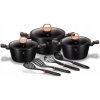 Sada hrncov Berlinger Haus BLACK ROSE 10 ks