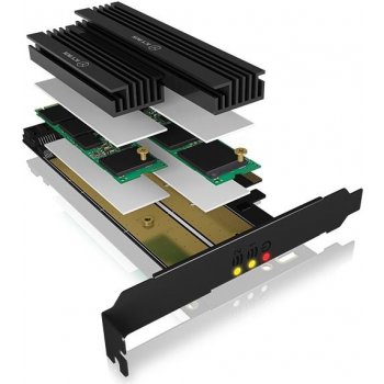 IcyBox IB-PCI215M2-HSL