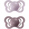Bibs Supreme silikon 2 ks Dusky lilac / heather