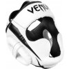 Přilba na box/MMA Venum Elite Headgear White/Black