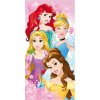 Uterák Disney Princezné 70x140 – Ariel, Bella, Popoluška