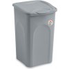 STEFANPLAST Kôš na bielizeň Primavera 38 l, sivý