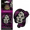 Aroma Car Dia De Los Muertos Violet Diamond Girl - závesný osviežovač vzduchu