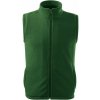 RIMECK NEXT 518 / Unisex fleece vesta - fľaškovo zelená XS