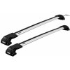 Příčníky Thule BMW X1 F48 2016-2022 integrované podélníky, Edge stříbrné (Thule Edge WingBar stříbrné 7206 + 7214 2ks + kit 6007)