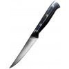 IZMAEL Damaškový kuchynský nôž Utility/Čierna 11.5 cm