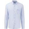 Pánska modrá oxford bavlnená košeľa FYNCH-HATTON casual fit Veľkosť: XXL