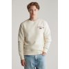 MIKINA GANT GRAPHIC C-NECK CREAM