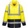 PORTWEST Bunda Hi-Vis Classic Contrast H443, do deště, reflexní POR-H443YNRXL XL Žlutá/navy