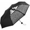 Manuálne skladací dáždnik s meniacou sa farbou, priemer 98 cm , Black Farba: Black