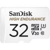 SanDisk High Endurance/micro SDHC/32GB/UHS-I U3 / Class 10/+ Adaptér SDSQQNR-032G-GN6IA