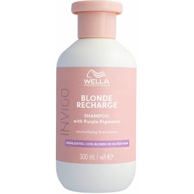 Šampón pre blond vlasy Wella Professionals Invigo Blonde Recharge - 300 ml (99350169986)