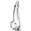BASIC X Cesar transparentní penis s přísavkou XXL