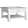 Gala nábytok Konferenčný stolík biely ORIENT ST biela drevo 93 cm x 54 cm x 93 cm