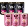Dolina Noteci Premium cat bohatá na morčacie mäso 3 x 400 g a Wild Farm Paštéta s kuracím mäsom 3 x 400 g