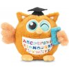 DORMEO NALADOVA SOVA MINI S ABECEDOU 110073809 - Náladová sova mini, hračka, s abecedou, oranžová