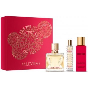 Valentino Voce Viva EDP 100 ml + EDP 15 ml + telové mlieko 100 ml darčeková sada