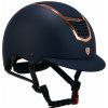 EQUESTRO ULTRA jazdecká prilba Navy Rose Gold