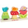 Le Toy Van Petilou Skladacie kocky Veselá záhradka