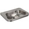 Umývadlo Sanela 56x42 cm nerez mat otvor pre batériu uprostred SLUN26A