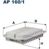 FILTRON Vzduchový filter AP160/1