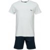 Fila Set Short Sleeves T-Shirt and Short Pants In Jersey biela tmavo modrá