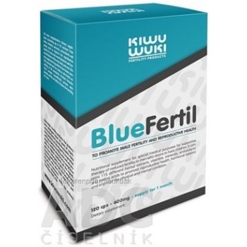 Aliver BlueFertil Plus výživový doplnok pre mužov 120 kapsúl