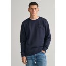 Gant REG SHIELD C-NECK SWEAT modrá